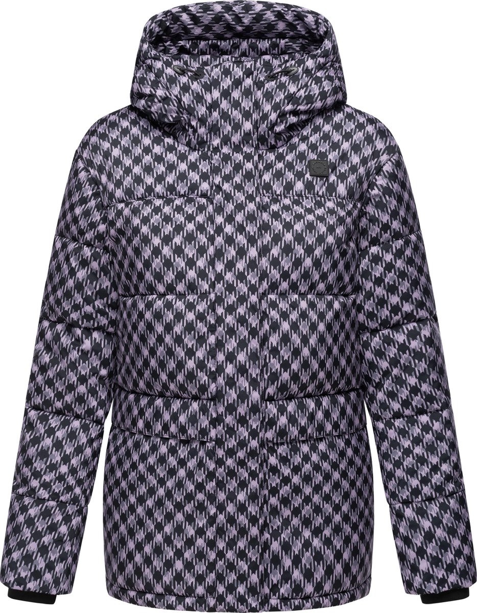 Ragwear Dames Gewatteerd jack Wikesh Print