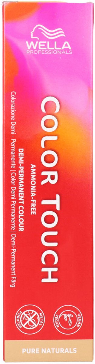 Semi-Permanente Kleur Wella Color Touch Pure Naturals 3/0 60 ml