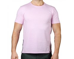 T-shirt Heren Sanwin - Roze - Maat L