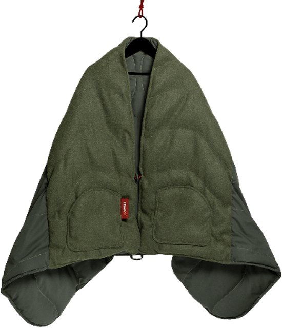 Stoov S2 Kokoon | Draadloze warmtesjaal | | Moss Green | Plus batterij