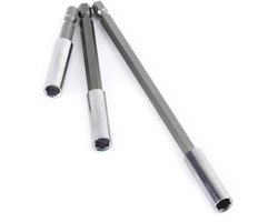 Hex Shank Elektrische Magnetische Bithouder Boor Verlengstuk - Koolstofstaal Vanadium Staal Schroevendraaier Bit Houder (Stks)