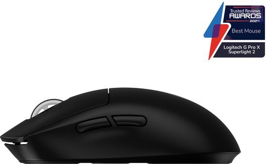 Logitech G Pro X Superlight 2 - Draadloze Gaming Muis - Lightspeed - Zwart