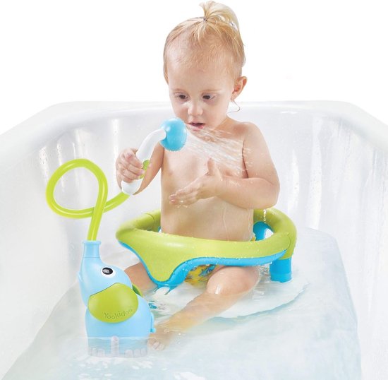 Handdouche Olifant voor Babybaden - Speelgoed voor Bad en Douche - Veilig en Leuk Cadeau voor Baby's van 0 tot 2 Jaar van Infloatoys — afbeelding 2