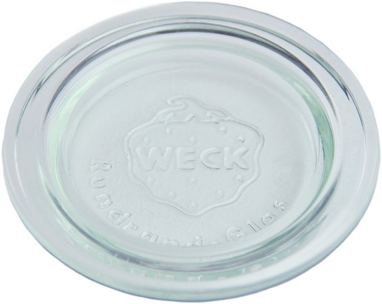 BrandNewCake Glazen Pot met Deksel (tbv Zuurdesem) 1000ml