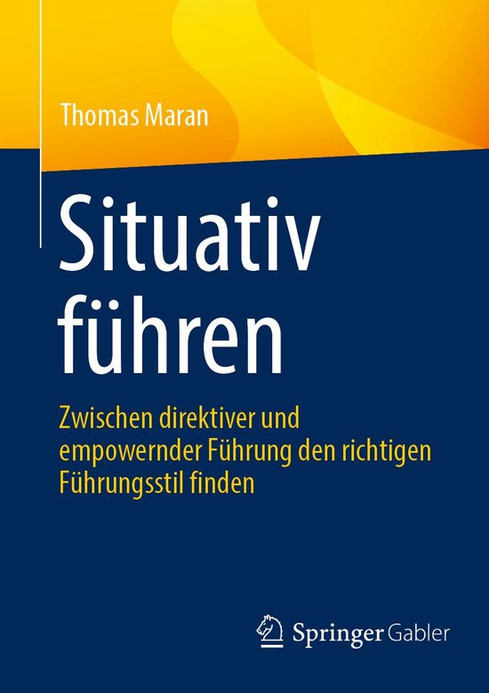 Business and Economics (German Language) - Situativ führen - cover