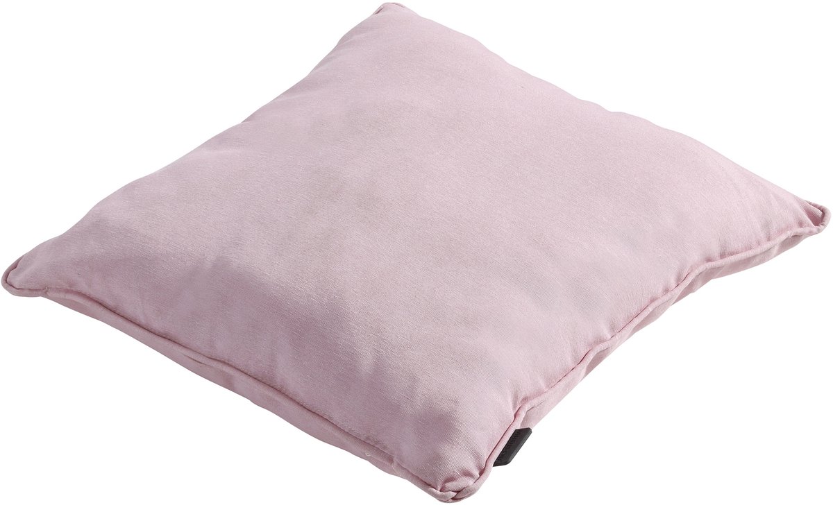 Sierkussen paspel ca.45x45cm Panama soft pink 2 stuks