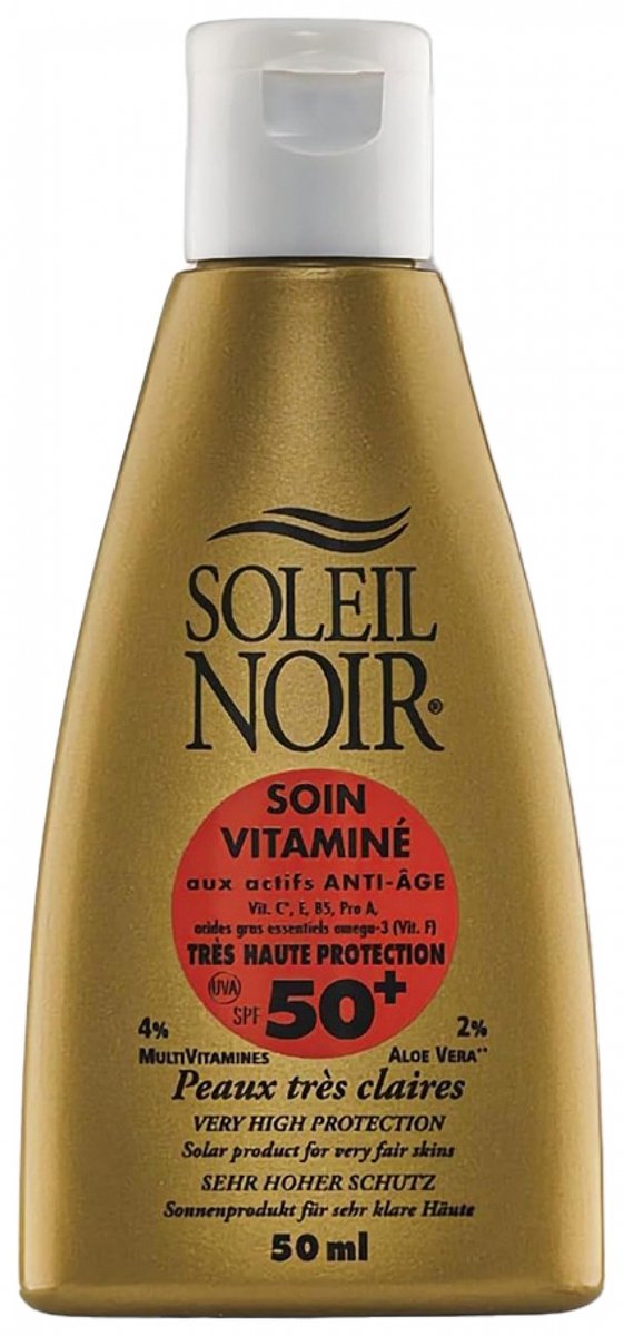 Goedkoopste Soleil Noir Soin Vitaminé SPF50 50 ml
