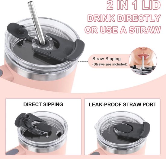 Tervis Fabriqué Aux États-Unis - Gobelet Isotherme à Double Paroi