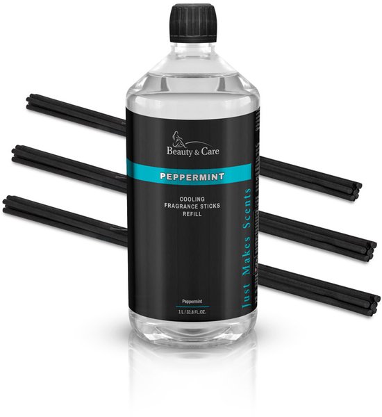 Pepermunt geurstokjes - Beauty & Care - 1 L. new
