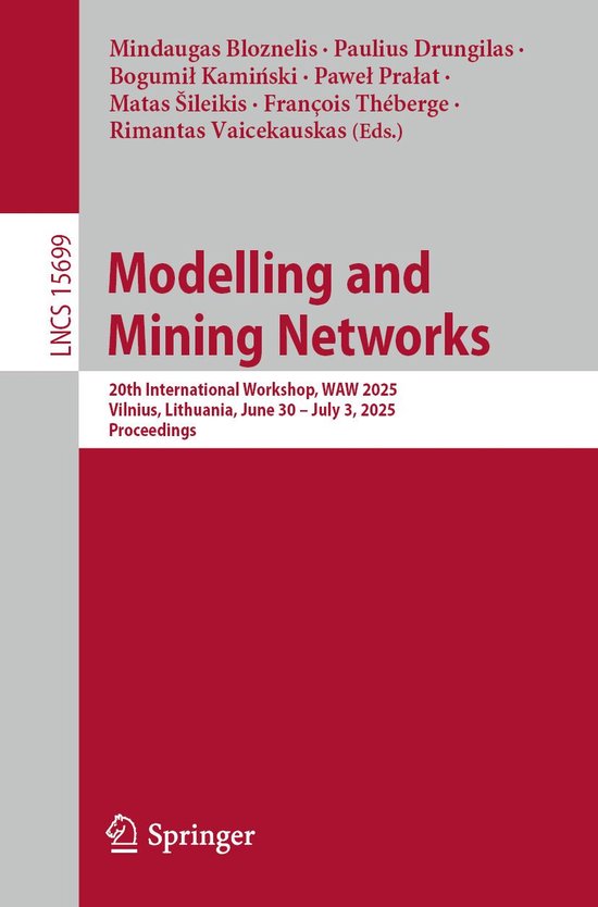 Springer Nature Proceedings Computer Science - Modelling and ... - cover
