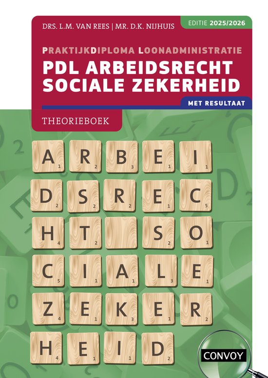 PDL Arbeidsrecht Sociale Zekerheid 2025/2026 Theorieboek - cover