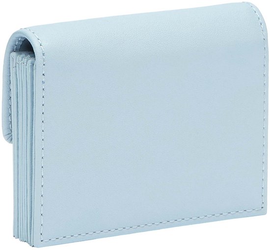 LIEBESKIND BERLIN Cuir Porte-monnaie Soft Nappa Akkordeon Wallet Iceberg Bleu clair