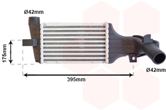 Intercooler VAN WEZEL 37004442 - Per Chevrolet Captiva E Opel Antara - Foto 9