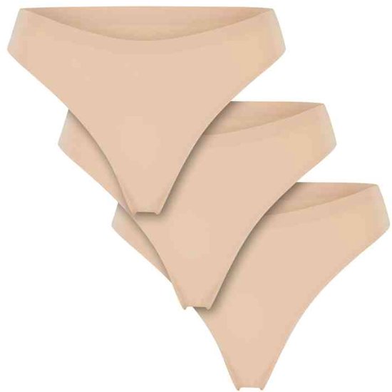 Urban Classics - Lot de 3 strings Brazilian String - XL - Beige