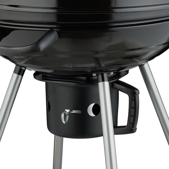 kogelbarbecue Ø 53 cm - op wielen - 2 roosters - thermometer - asvanger van Merkloos — afbeelding 4