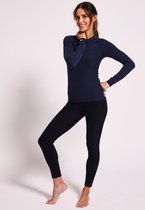 Damart - Dames-T-shirt met ronde hals comfort Thermolactyl 4 - Dames - Blauw - 42-44 (M)