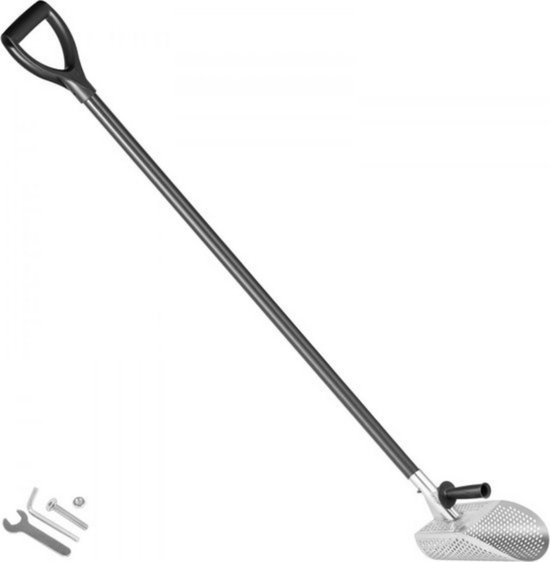Pelle à Sable Pour Détecteur De Métaux – 21.5 Cm – Plastique Brun – Pour Or, Argent, Plage