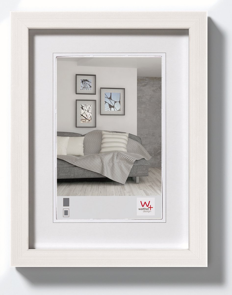 Walther Construction - Fotolijst - Fotoformaat 15x20 cm - Wit
