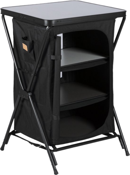 Redwood - Campingkast - Opbergkast Pescadero Single Black 2.0 - Zwart — afbeelding 2