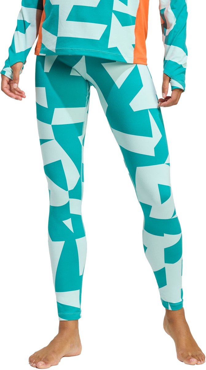 adidas TERREX Multi Synthetic Base Layer Legging Dames Turquoise