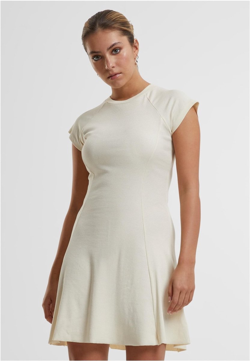 Urban Classics Rib Skater jurk XL Beige
