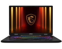 MSI Pulse A17 AI+ C3XWGKG-013NL Copilot+ PC AMD Ryzen AI 9 HX 370 Laptop 43,2 cm (17") Quad HD+ 32 GB DDR5-SDRAM 1 TB SSD NVIDIA GeForce RTX 5070 Wi-Fi 6E (802.11ax) Windows 11 Home Zwart