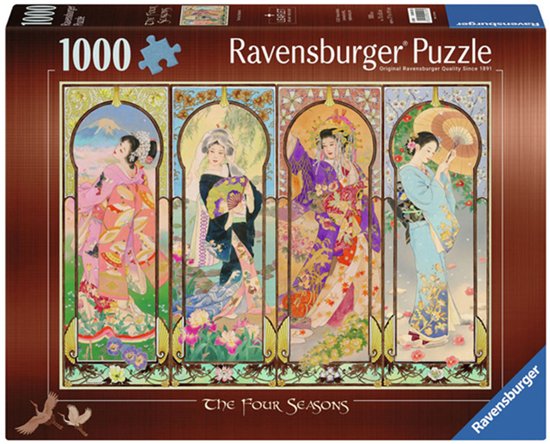 Puzzle Les Quatre Saisons, 1000 pcs.