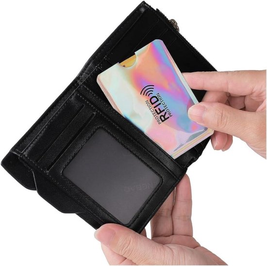 Diboniur 10 stuks RFID-beschermhoes voor creditcards, creditcardhoes, anti-hacking, RFID- en NFC-blokkering, mix