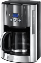Russell Hobbs 23241-56 Luna Moonlight Grey - Filterkoffiezetapparaat met glazen kan - Grijs