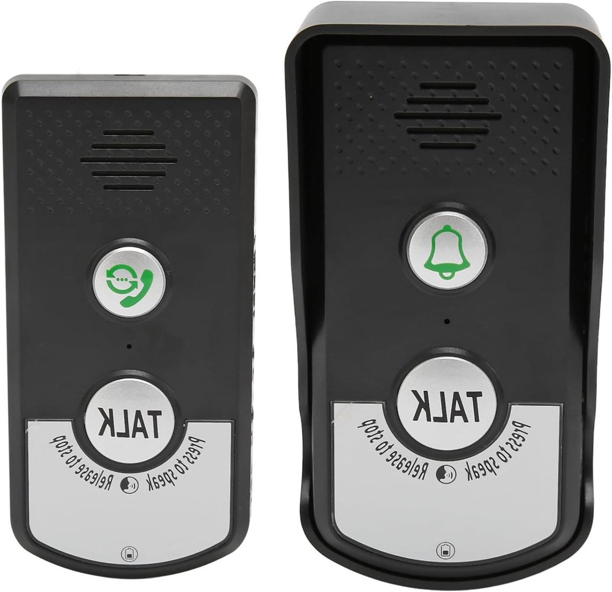 Waterdichte Draadloze Deurbel met Intercom 2-Weg en 2000mAh Batterij voor Thuis - Bereik van 300 Meter