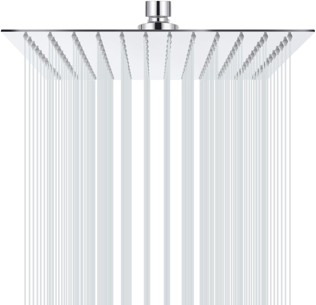 Ibenzoa® Duurzame en Zelfreinigende Regendouche met Roestvrij Stalen Handvat – 304 Staal