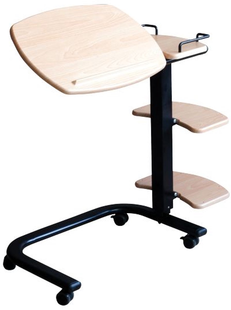 Bedtafel Kantelbaar - 4 dienbladen