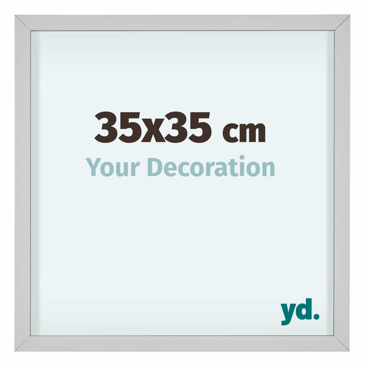 yd. Your Decoration - Fotolijst 35x35 cm - Aluminium - Wit - Virginia