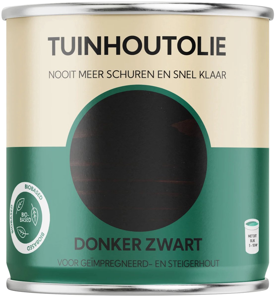 Tuinhout Olie - Donker Zwart-750ml