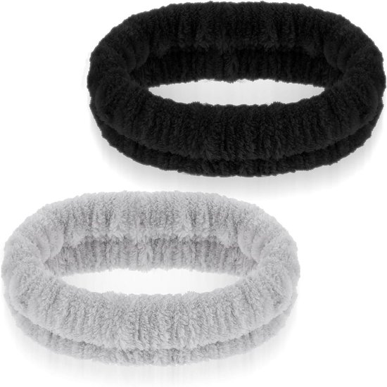 Lot 6 Bandeaux éponge Noir Bandeaux éponge VIKY Lot De 6 - Pour Sport, Fitness, Enfants Et Adultes | Anti-transpiration Poignet Football Basketball Tennis Brassard éponge Tennis Football