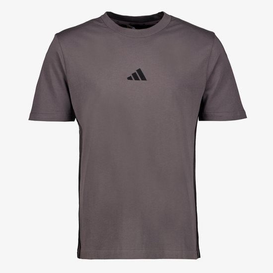 T-shirt de sport Adidas M 3S SJ pour homme, gris - Taille L