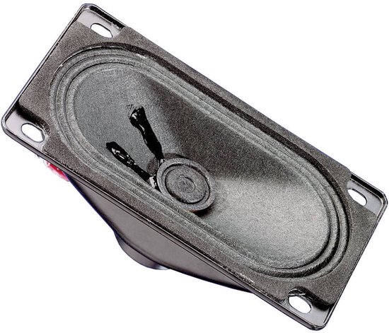 Visaton SC 5.9 ND - 4 Ohm 3.5 inch 9 cm Breedband-luidspreker 3 W 4 Ω Zwart Magnetisch afgeschermd, Ovaal — afbeelding 2