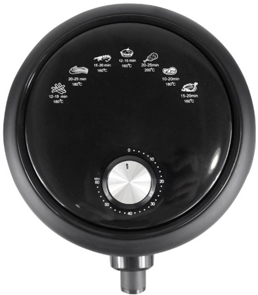 GOURMETmaxx Heteluchtfriteuse 2,3L met 2 Lades - afbeelding 3