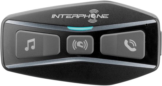 Interphone U-Com 4 Bluetooth Communicatiesysteem Single Pack - Maat - Bluetooth Intercom