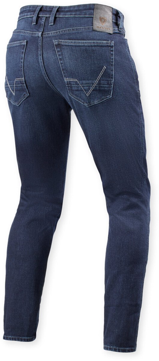 REV’IT! Kai SK Medium Blauw Stone Motorjeans - Maat 34/32 - Broek – foto 4