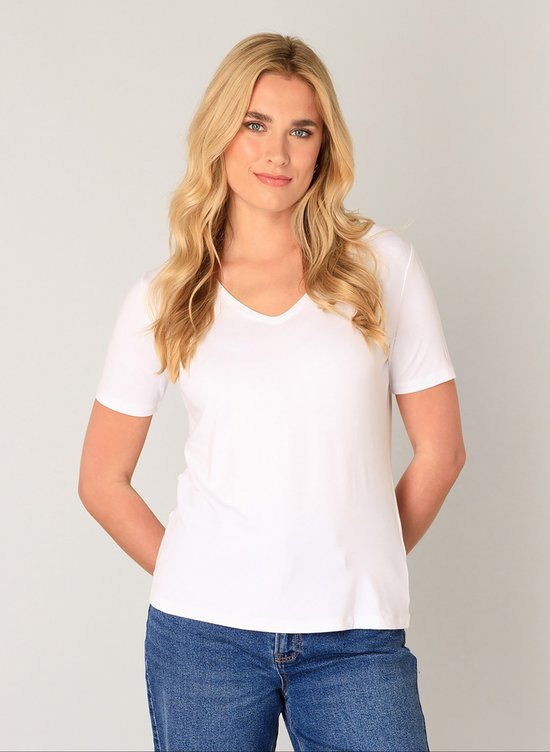 BASE LEVEL Yanic Jersey Shirt - White - maat 46
