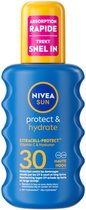 2x Nivea Sun Protect & Hydrate Zonnespray SPF 30 200 ml