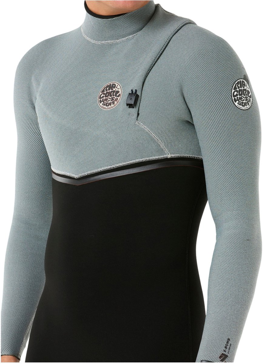2025 Rip Curl Heren E-Bomb 3/2mm Ritssluiting-vrij Wetsuit - Ic