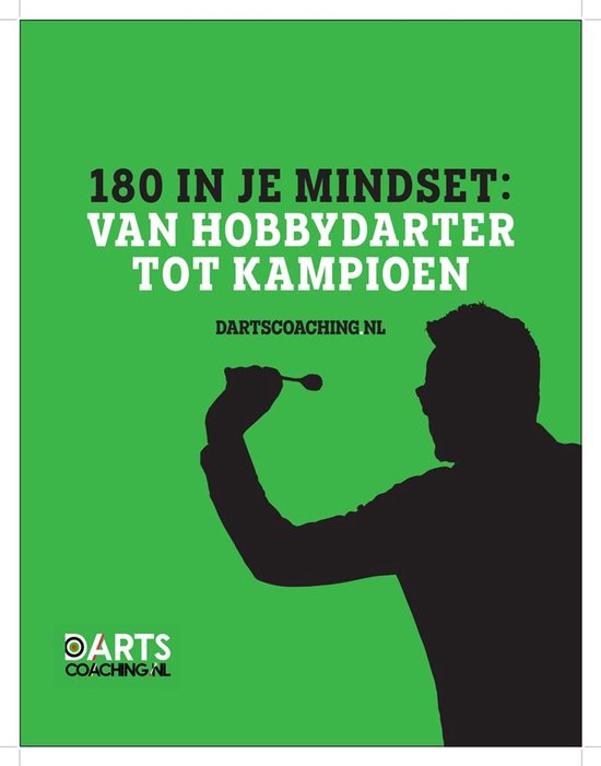 Foto: Dartscoaching 180 in je mindset van hobbydarter tot kampioen boek dartboek