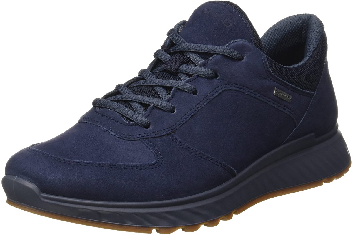 Ecco Herren Schnürschuh Rec.exostride in schwarz Zwart