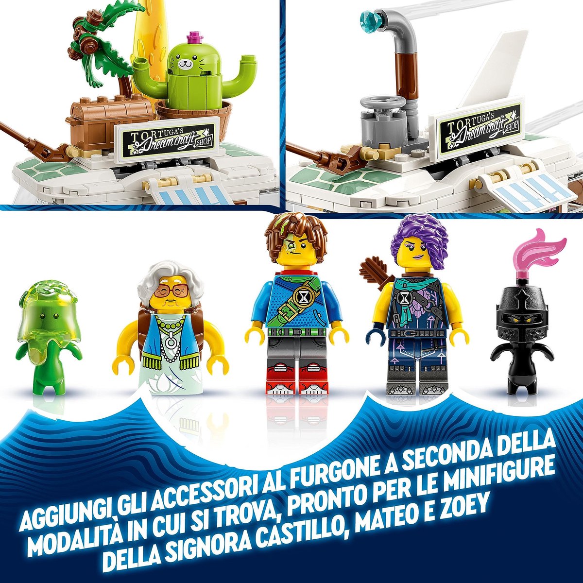 LEGO DREAMZzz Mevr. Castillo's Schildpadbusje Campervan Set - 71456 — afbeelding 13