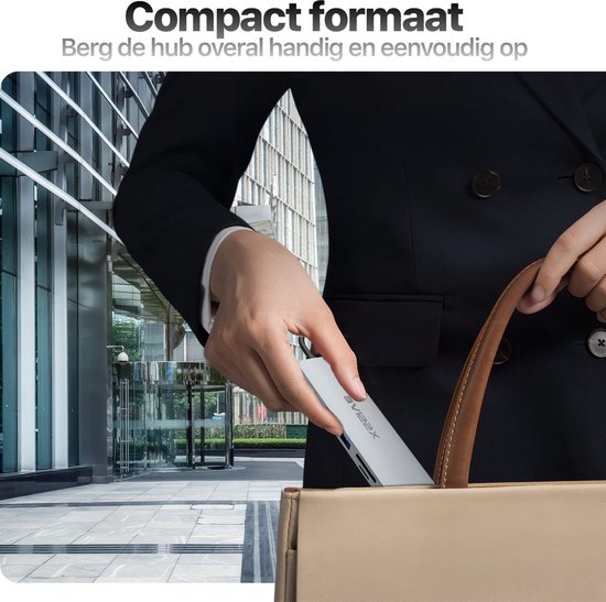 Hub USB C vers HDMI - Lecteur de carte SD - Répartiteur USB 3.0 avec Alimentation externe - Station d'accueil USB C 100 W - Compatible avec ordinateur portable, Samsung, MacBook Air, Pro, Thunderbolt, station Hub' accueil