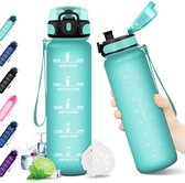 Ibenzoa® Drinkfles van BPA-Vrij Materiaal - Perfect voor Activiteiten en Dagelijks Gebruik