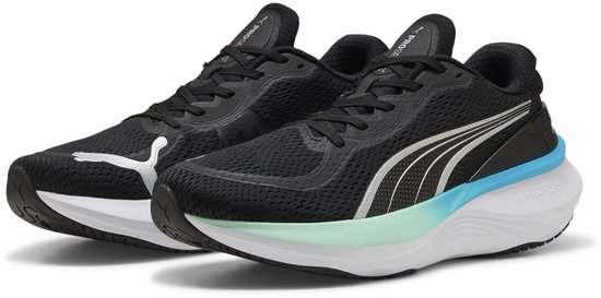 Chaussures de sport unisexes PUMA Scend Pro 2 - Noir/Menthe / Blue