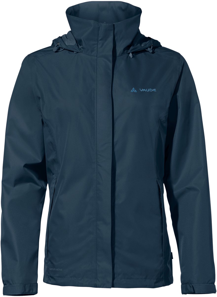 Vaude Escape Light Dames Regenjas Dark Sea Multicolor